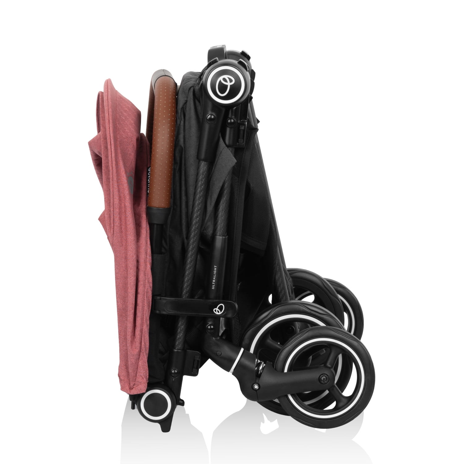 Evenflo Hummingbird Ultra-Lightweight Carbon Fiber Stroller, Calypte Pink