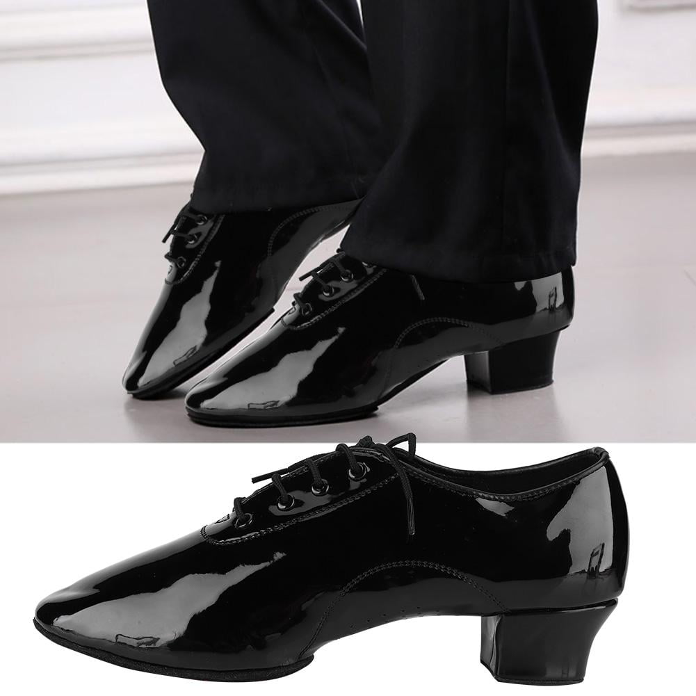 Cergrey Men Dance Shoes Dancing Shoes Soft Comfortable Latin Shoes Fashion Dance Shoe for Men PU Leather Walmart
