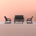 thumbnail image 5 of Compamia Pacific Club Arm Chair Black Frame Black Sling, 5 of 14