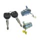 thumbnail image 3 of Cilindro de cerradura de puerta,Conjunto delantero del cilindro de la cerradura de la puerta 72145-S73-003,Conjunto de cilindro de cerradura de puerta 72146-S73-003,con llaves Delantero Lado, 3 of 8
