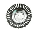 8 Inch Steel Wire Rotary Brush Cutter Trimmer Head Weed Blade Cutter