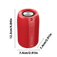 thumbnail image 2 of Byujiro Waterproof Bluetooth Speaker Portable Wireless Speaker with Loud Stereo Sound for Outdoor, Party and Home Use, Gift Ideas, 2 of 4