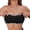 Black, variant on Backless Strapless Bandeau Bra For Seamless Comfort Lightweight Wirefree Support Daily Wear, L, Black