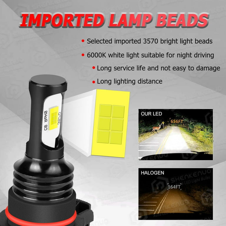 2504/5202 LED Fog light Bulbs for Dodge Journey 2010-2019 6000K White - Walmart.com 2504/5202 LED Fog light Bulbs for Dodge Journey 2010-2019 6000K White - Walmart.com