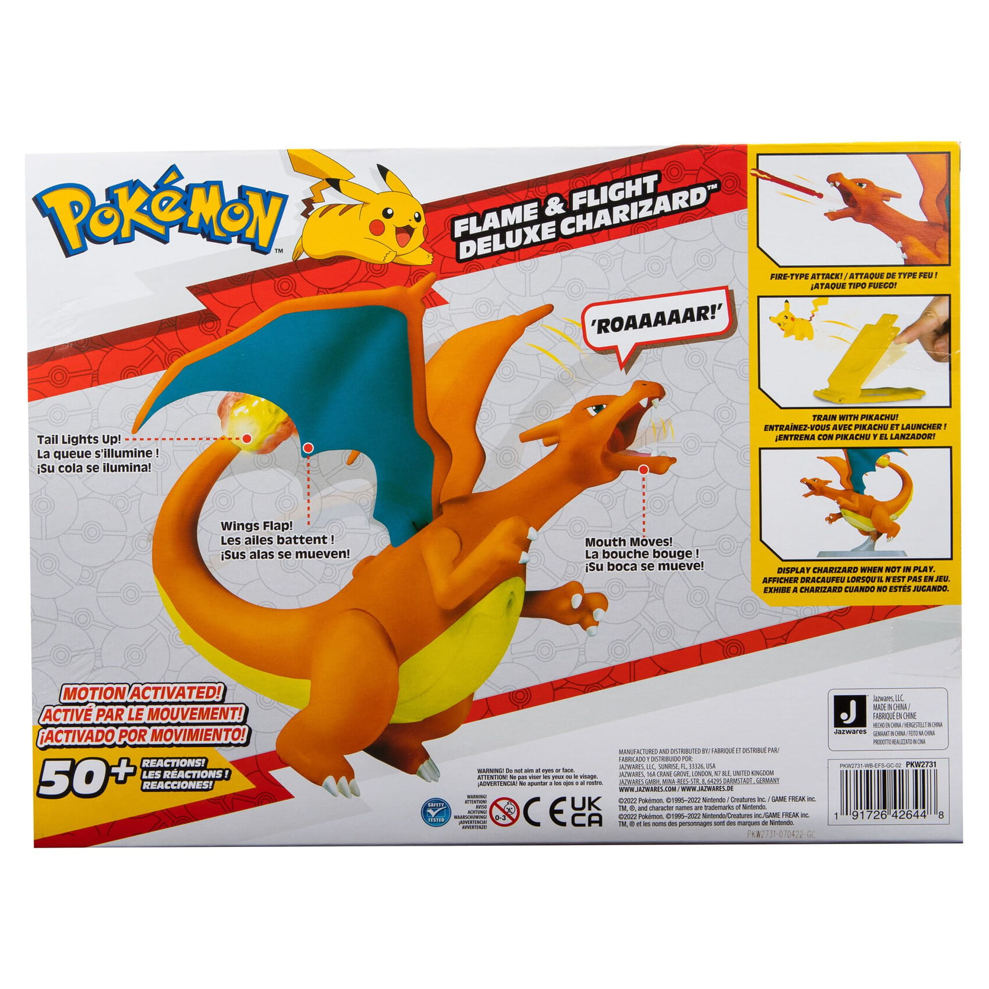 Pokemon XY Mega Figure Series 1 Charizard X 3 Figure TOMY, Inc. - ToyWiz