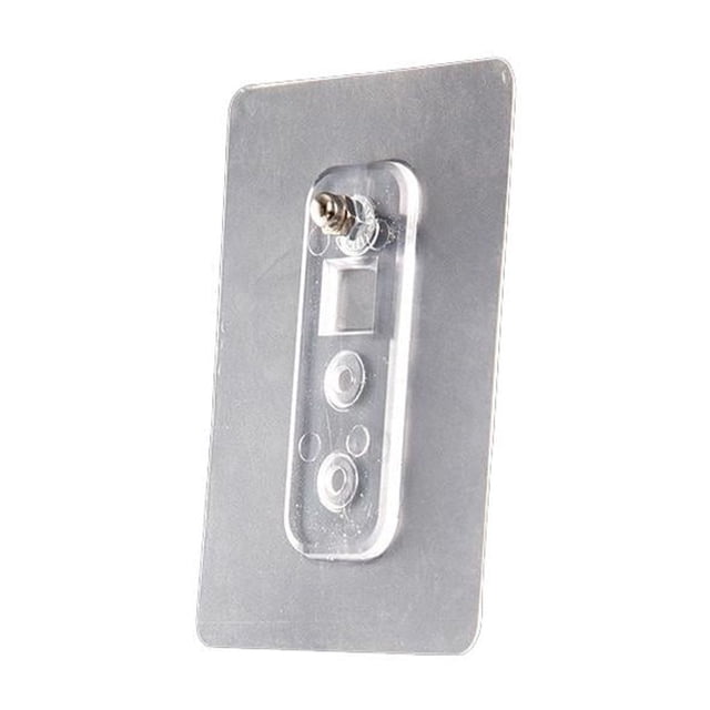Punch Free Screw Stickers Non Marking Hooks For Bathroom Storage Rack Photo Frame Nail Kitchen
