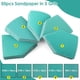 thumbnail image 3 of 50 Hojas de Lija Triangulares para Lijadora de Detalles, Compatibles con Lijadoras , Grano 80, 120, 150, 180 y 240 (10 de Cada una)., 3 of 5