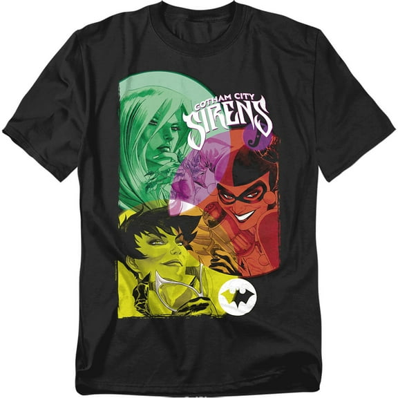 Batman T-Shirt Gotham Sirens Unisex Graphic Tee For Men & Women