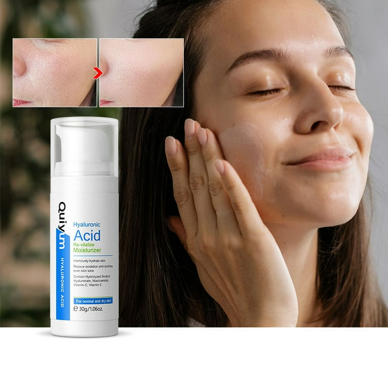 Quiyum Hyaluronic Acid Re-vitalize Moisturizer Brighten Skin Quiyum Hyaluronic Acid Re-vitalize Moisturizer Brighten Skin