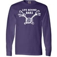 thumbnail image 3 of Inktastic Life Behind Bars Motorcycle Long Sleeve T-Shirt, 3 of 5