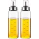 thumbnail image 1 of Oil and Vinegar Dispenser, Stainless Steel Cooking Oil and Vinegar Dispenser Bottle Set, Glass for Kitchen with Funnel and Pourer (ZZS-300ML), 1 of 4