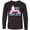 AB-Black, variant on Inktastic Most Magical Middle Sister- cute unicorn Long Sleeve Youth T-Shirt