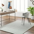thumbnail image 5 of BoutiqueRugs Ayumi Contemporary Area Rug - Silver, Neutral, Dark Gray - 5' x 7'6", 5 of 5