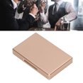 thumbnail image 4 of Fine Cigarettes Case, Multiple Uses Wear Resistant 20pcs  Box Extended Aluminum Alloy  For Business ANGGREK Color dorado de lujo., 4 of 8