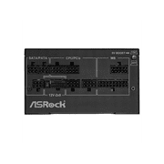 ASRock Phantom Gaming PG-750G 750W 80 PLUS GOLD & Cybenetics PLATINUM Full Modular Power Supply, ATX3.1 & PCIe5.1 Ready with Dual Color 12V-2x6 Cable,