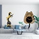 thumbnail image 2 of Figura de escritorio,Estante con estatua de caballo para escritorio,oficina y decoración del hogar,Figura decorativa de resina para escritorio,decoración del hogar,Reloj de pared,Reloj de, 2 of 8