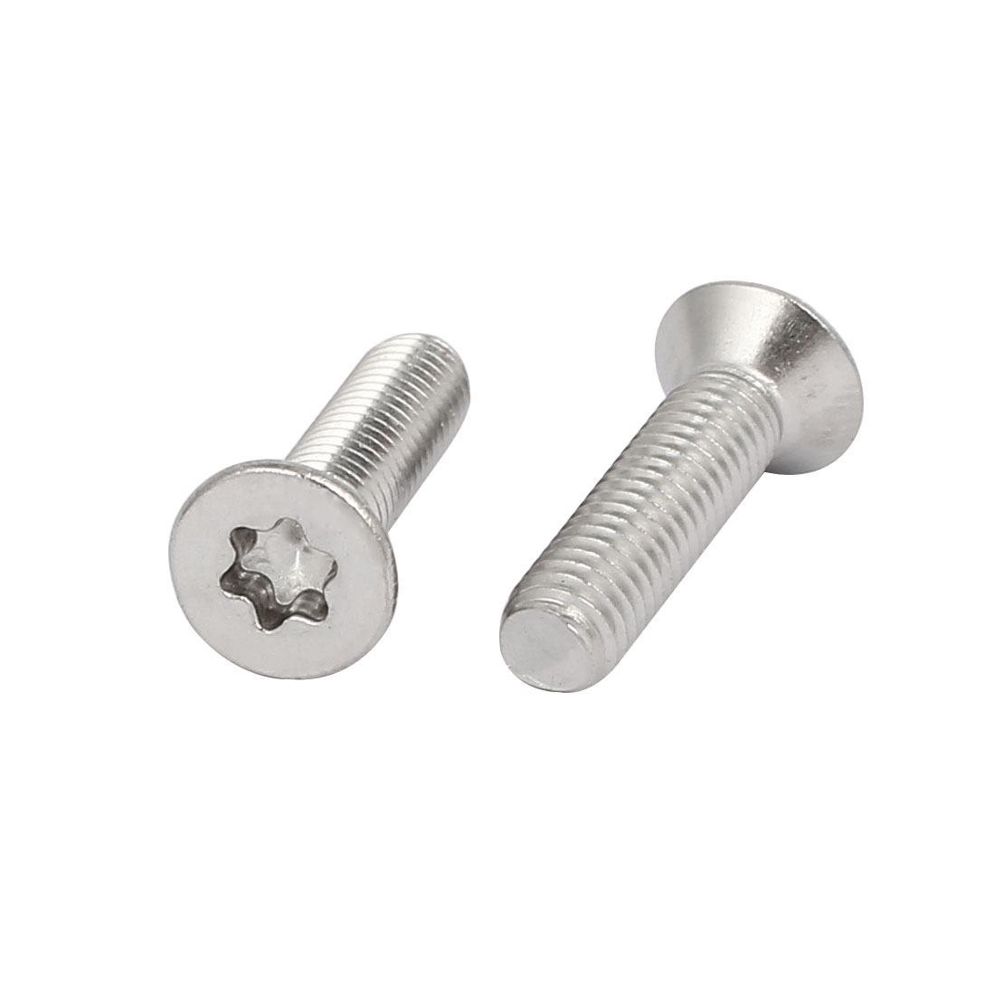 M5x20mm 304 Stainless Steel Flat Head Torx Machine Screws Fastener