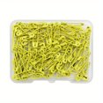 thumbnail image 1 of 120 Pack Colored Metal Safety Pins with Storage Box, Small Sewing Pins for Clothes, DIY Crafts and Accessories, 1 of 7
