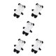 thumbnail image 1 of Bewildely Cute Doll Clothes Panda Jumpsuit Doll Plush Accessories Type2, 1 of 1