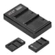 thumbnail image 4 of Base De Carga USB Inteligente De Doble Canal, Cargador De Batería, Tamaño Pequeño Para Baterías De Portátiles Bancos De Energía Móviles Baterías Para Cámaras Cargadores De, 4 of 7