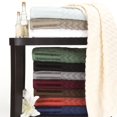 thumbnail image 4 of Lavish Home  Chevron Egyptian Cotton 6 Piece Towel Set, Burgundy, 4 of 6