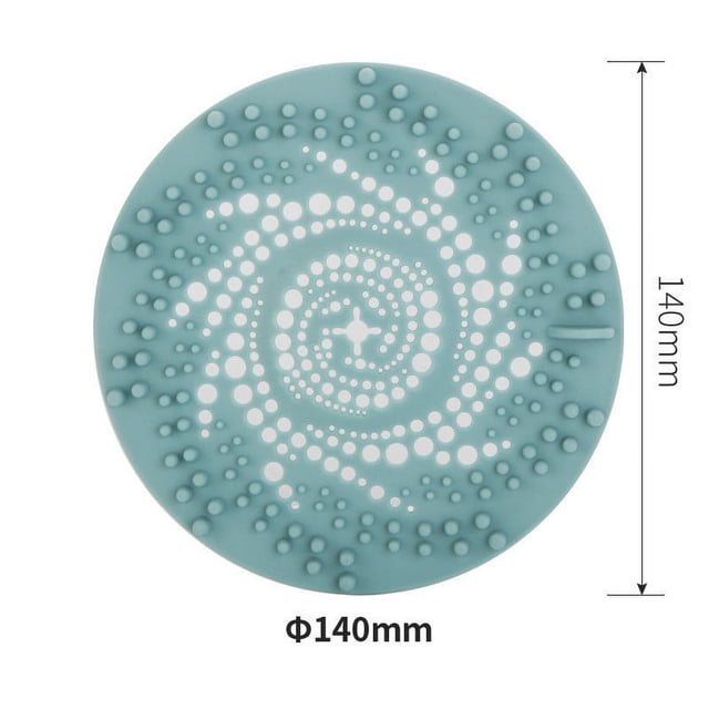 Bathroom Hair Filter Screen Plastic Drain Cover for Floor Pipe Sealing and Odor Control