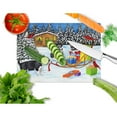 thumbnail image 2 of Carolines Treasures AMB1318LCB Christmas Mush Siberian Husky Glass Cutting Board Large 12H x 16W multicolor, 2 of 2