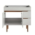 thumbnail image 4 of Modway Harvest 36" Bathroom Vanity Cabinet (Sink Basin Not Included) in Gray Walnut, 4 of 6