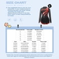 thumbnail image 7 of Alvivi Girls Sparkly Figure Skating Dance Dress Long Sleeve Tutu Skirted Leotard with Hair Band Royal Blue 6, 7 of 7