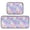 Pastel Colors Stars Pattern, variant on 2-Piece Kitchen Mat Set Non Slip Washable Floor Mats Decorative Rugs for Kitchen Sink Laundry Pastel Colors Stars Pattern