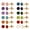 IP GOLD, variant on 12 Pairs Enamel Stud Earrings Surgical Stainless Steel Round Heart Star Square Hexagon Epoxy Stud Earrings
