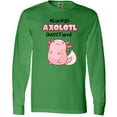 thumbnail image 3 of Inktastic Always Axolotl Questions Cute Curious Axolotl Long Sleeve T-Shirt, 3 of 5