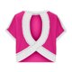 thumbnail image 4 of Tops de Cuello Redondo para las Mujeres de Manga Corta Impresa Casual, Camiseta de Moda para Uso Diario Y de Fiesta, 4 of 5