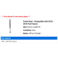 thumbnail image 2 of Trunk Strut - Compatible with 2010 - 2016 Ford Taurus 2011 2012 2013 2014 2015, 2 of 2