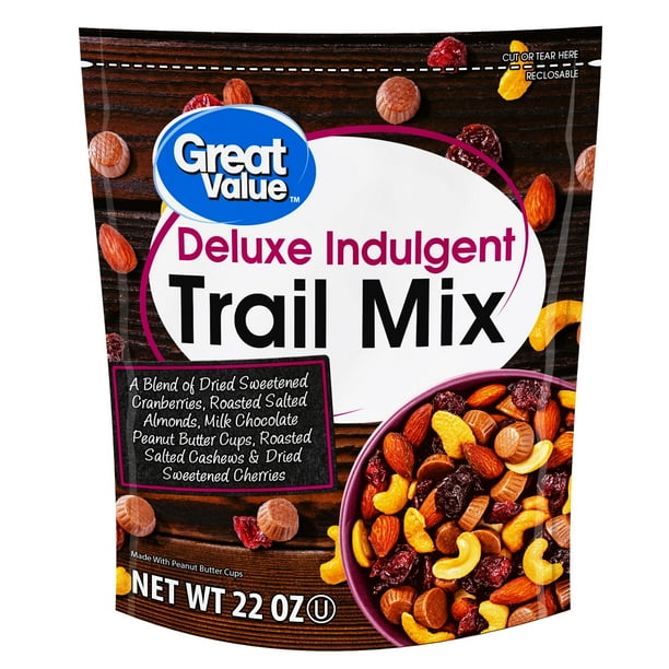 Great Value Deluxe Indulgent Trail Mix, 22 oz
