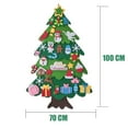 thumbnail image 2 of 3.3 FT DIY Felt Christmas Tree Set with 36 Ornaments for Kids Toddlers,Xmas Gifts with Storage Bag,New Year Door Wall Hanging Decorations, 2 of 9