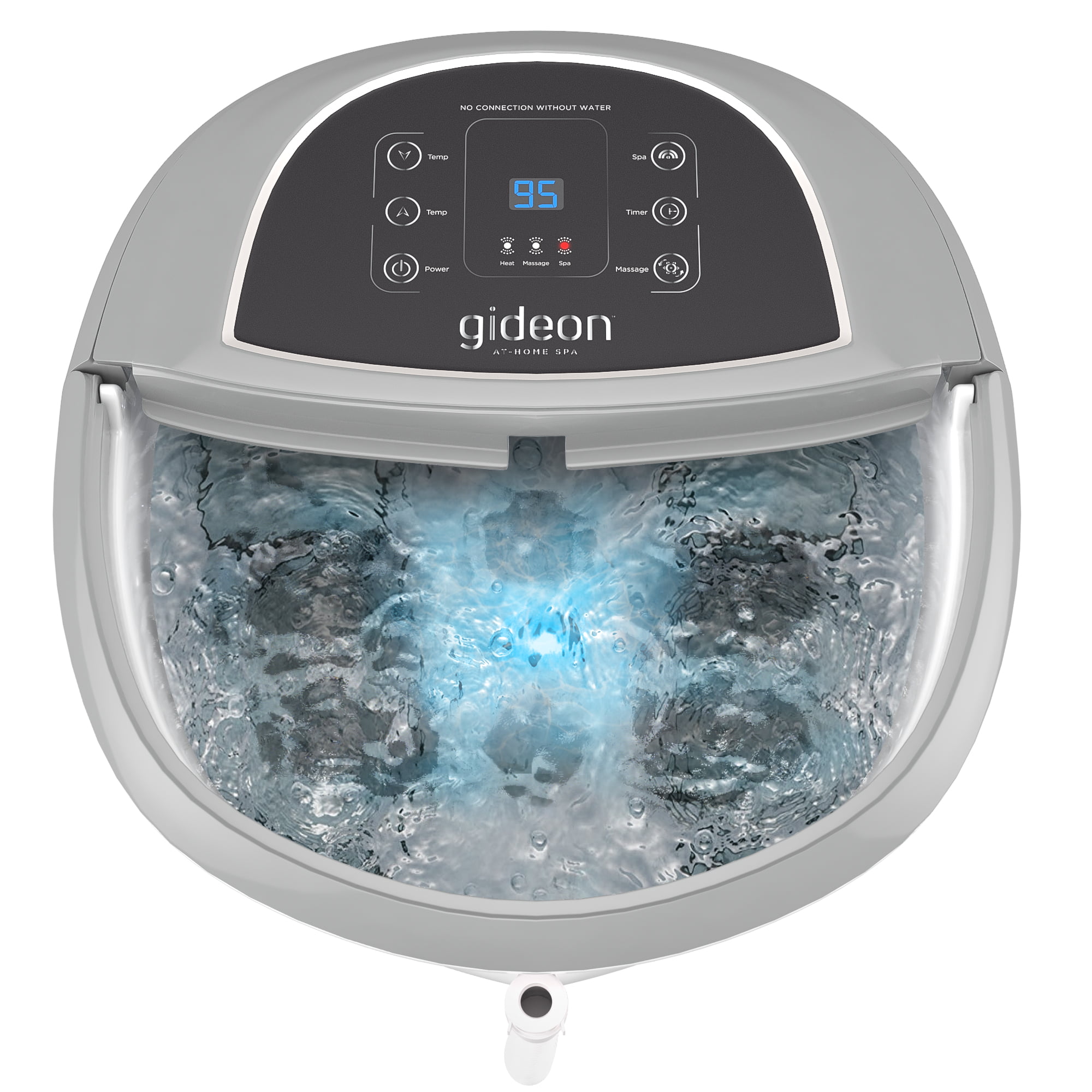 Gideon Water Foot Spa Massager With Therapeutic Heat Pedicure Spa ...