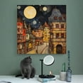 thumbnail image 4 of Living Room Wall Art Oil Painting Kaoru Yamada Canvas Wall Art Wall Art Picture Painting Poster Canvas Print Posters Artworks Bedroom Living Room Decor 12x12inch(30x30cm), 4 of 5