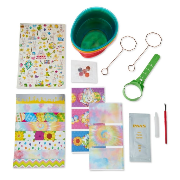 PAAS Easter Egg Decorating and Dye Kit, Ultimate Coloring Kit , 1 Kit, Multi-Color