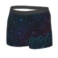thumbnail image 2 of Disketp Boho Men'S Boxer Briefs,Soft And Breathable Cotton Underwear With Comfortflex Waistband, 2 of 9
