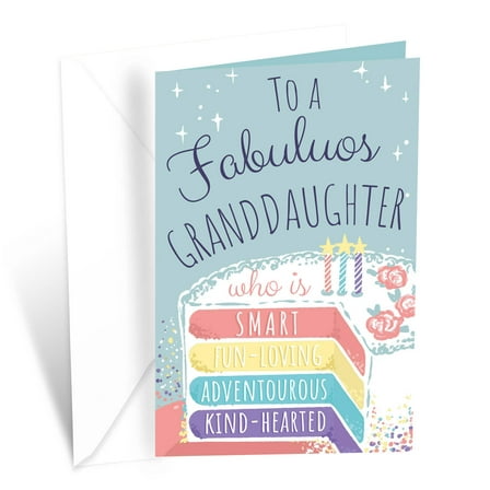 Prime Greetings Granddaughter Birthday Card