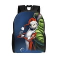 thumbnail image 1 of Goofa The Nightmare Before Christmas Pattern Large Capacity Backpack – Padded Laptop Compartment, Ergonomic Design for School, Work, Travel, and Outdoor Activities, 1 of 8