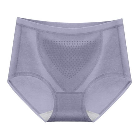 

Quealent Women S Panties Women s Underwear Cotton Panties for Women High Waisted Stretch Soft Purple XL