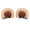 Khaki hairpin, variant on Handmade Furry Bear Ear Hair Clip Hairpin Costume Accessory for Halloween Thanksgiving Party Cosplay