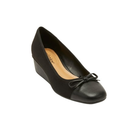 

Comfortview Women s Wide Width The Jade Wedge Sandal
