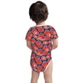 thumbnail image 3 of Yiaed Hand Drawn Tomatoes Print Infant Climbing Short Sleeve Onesie One-Piece Baby Bodysuit Clothes 0-12 Months -6 Months, 3 of 6