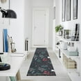 thumbnail image 5 of Christmas Leaves Runner Rug Non-Slip Area Rugs Linen Washable Non Shedding for Kitchen Bedroom Carpet, 5 of 8