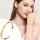 thumbnail image 1 of Pisexur Belleza Maquillaje Pulsera de pareja de metal con apertura magnética ajustable, accesorios de joyería para hombres y mujeres.para mujeres y hombres, 1 of 6