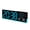 Blue light, variant on Misright Modern Electronic LED Wall Clock with Calendar Alarm and Temperature Readout