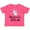 Vintage Hot Pink, variant on Inktastic My Auntie Loves Me Unicorn Girls Toddler T-Shirt